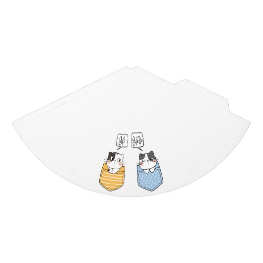 Chapeaux De Fètes chats amusants (Devant)