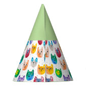 Chapeaux De Fètes Chats aquarelles et amis (Dos)