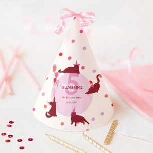 Chapeaux De Fètes Chats Drôles Anniversaire Parfait