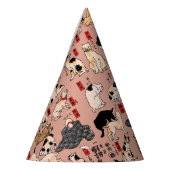 Chapeaux De Fètes chats japonais Ukiyo-e Funny kitty (Gauche)