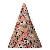 Chapeaux De Fètes chats japonais Ukiyo-e Funny kitty (Droite)