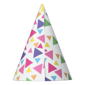 Chapeaux De Fètes chaussette de fête diagonale blanche Triangles arc (Dos)