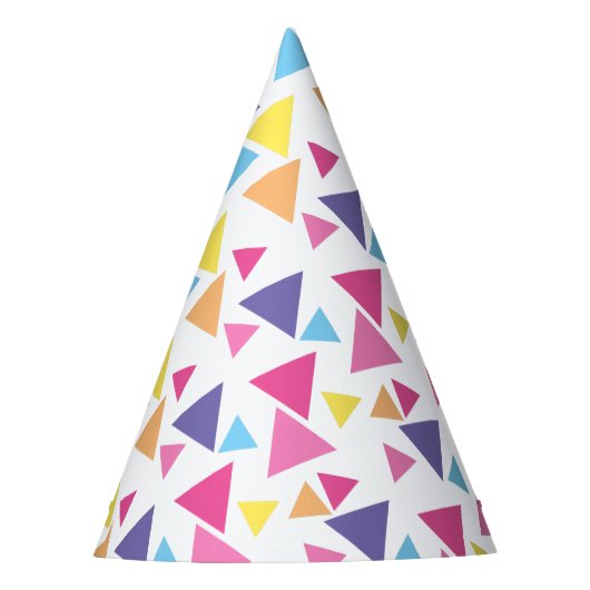 Chapeaux De Fètes chaussette de fête diagonale blanche Triangles arc (Devant)