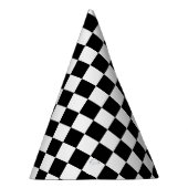 Chapeaux De Fètes Checkered noir (Droite)
