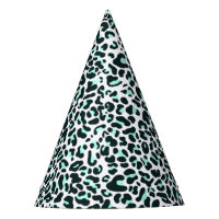 Cheetah Leopard de neige Poster de animal en coule