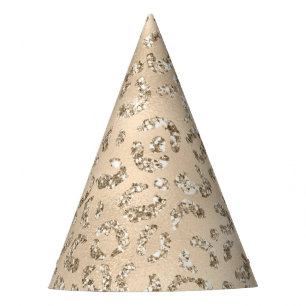 Chapeaux De Fètes Cheetah Leopard Skin Imprimer Motif Animal