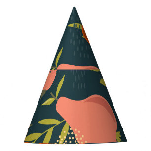 Chapeaux De Fètes Chevauchement de poires : Papier peint Vintage col