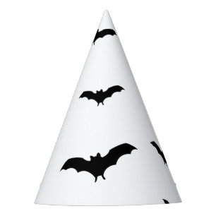 Chapeaux De Fètes Chic Fête d'Halloween Élégante Chauves-souris Noir