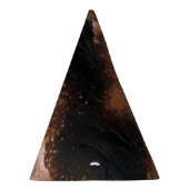 Chapeaux De Fètes Chic Glam Rose Gold Noir Anniversaire (Droite)