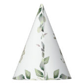 Chapeaux De Fètes Chic Jungle Animaux Verdure 1er anniversaire Garço (Dos)