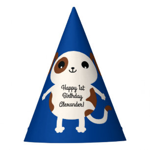 Chapeaux De Fètes Chien Anniversaire de enfant