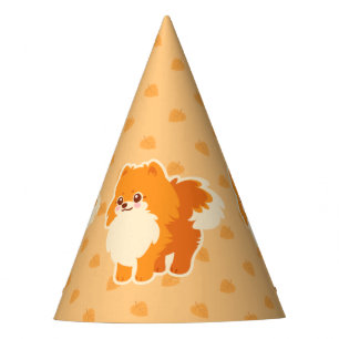 Chapeaux De Fètes Chien mignon Kawaii Pomeranian