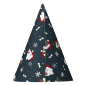 Chapeaux De Fètes Chiens de père Noël (Dos)