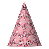 Chapeaux De Fètes Chiens roses mignons (Dos)