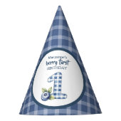 Chapeaux De Fètes Child's Blueberry Berry First Birthday (Devant)