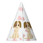 Chapeaux De Fètes Chiot doux (Dos)