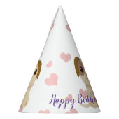 Chapeaux De Fètes Chiot doux (Gauche)
