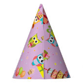 Chapeaux De Fètes chouette fête d'anniversaire (Dos)