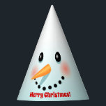Chapeaux De Fètes Christmas Snowman<br><div class="desc">Ce casquette de fête avec un visage de bonhomme de neige fait le choix parfait pour votre prochaine fête de Noël. Customisez-le aujourd'hui avec n'importe quel texte que vous aimez surprendre tout le monde avec votre humour et originalité!</div>