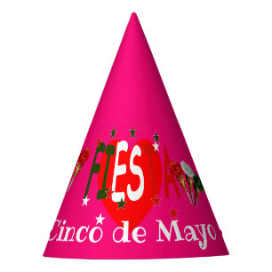 Chapeaux De Fètes Cinco de mayo, fiesta mexicaine rose