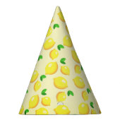 Chapeaux De Fètes Citron jaune frais (Droite)