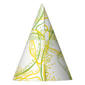 Chapeaux De Fètes Citrons et Limes : Motif frais. (Dos)