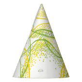 Chapeaux De Fètes Citrons et Limes : Motif frais. (Gauche)