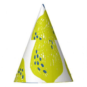 Chapeaux De Fètes Citrons juteux : motif vintage sans soudure.