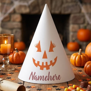 Chapeaux De Fètes Citrouille personnalisée Jack O Lantern Halloween
