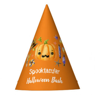 Chapeaux De Fètes Citrouille Spooktacular Halloween Bash Party Orang