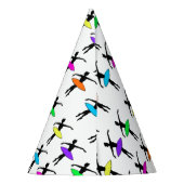 Chapeaux De Fètes Classe de danse Ballerina Neon Ballet Dancers (Dos)