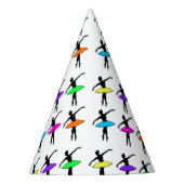 Chapeaux De Fètes Classe de danse Ballerina Neon Ballet Dancers (Devant)