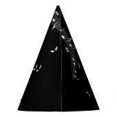 Chapeaux De Fètes Climacic G Clef Music Black (Dos)