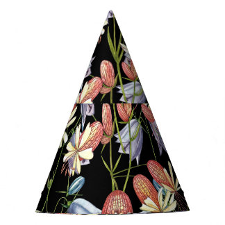 Chapeaux De Fètes Cloches de Campion à échelle : aquarelle Florale
