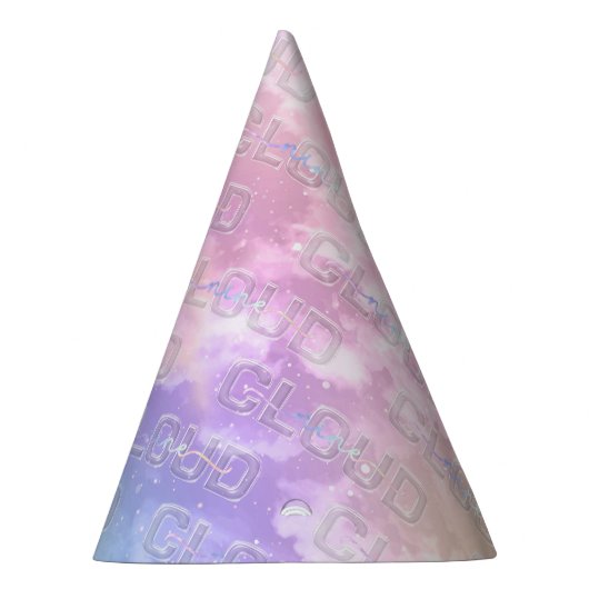 Chapeaux De Fètes Cloud Neuf 9e Casquette de fête d'anniversaire - W (Droite)