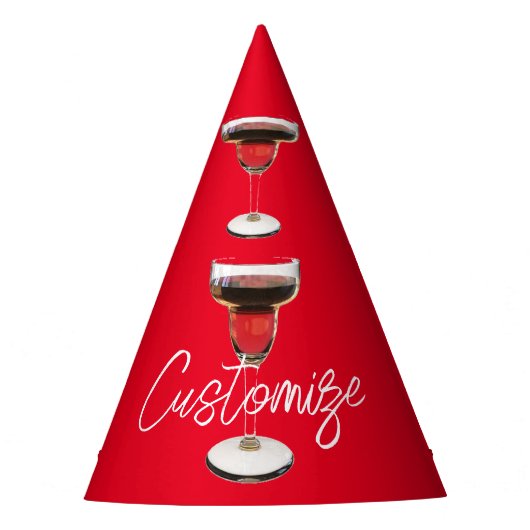 Chapeaux De Fètes Cocktail Big Red Margarita Boire Thunder_Cove (Devant)