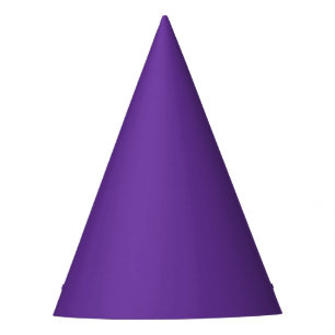 Chapeaux De Fètes Cœur Violet Couleur Unie