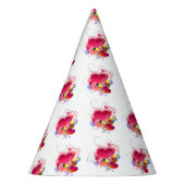 Chapeaux De Fètes Coeurs et fleurs (Gauche)