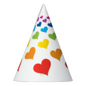 Chapeaux De Fètes Coeurs joyeux (Gauche)