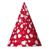 Chapeaux De Fètes Coeurs mignons (Dos)