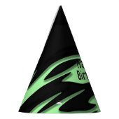 Chapeaux De Fètes Coincé dans l'Anniversaire Vert (Gauche)