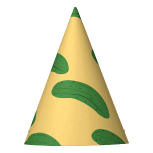 Chapeaux De Fètes Colis de concombre Humour de nourriture végétale