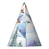 Chapeaux De Fètes Collines, maisons : aquarelle paysage (Dos)