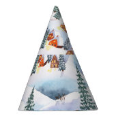 Chapeaux De Fètes Collines, maisons : aquarelle paysage (Droite)