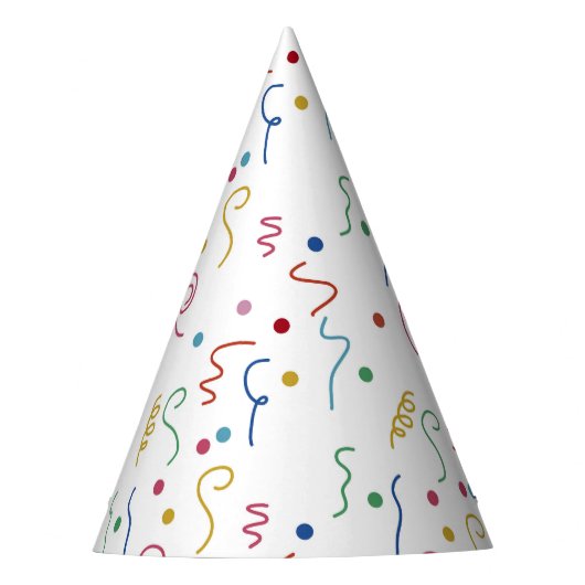 Chapeaux De Fètes Colored Party Confetti Pattern (Devant)