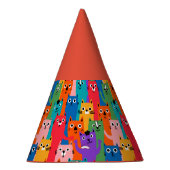 Chapeaux De Fètes Colorful cats (Droite)