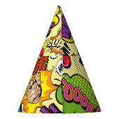 Chapeaux De Fètes Comic Elements Motif coloré (Dos)