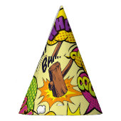 Chapeaux De Fètes Comic Elements Motif coloré (Gauche)