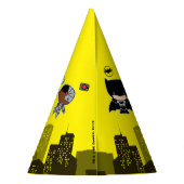 Chapeaux De Fètes Comics DC | Justice League - Anniversaire de Chibi (Dos)