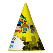 Chapeaux De Fètes Comics DC | Justice League - Anniversaire de Chibi (Droite)